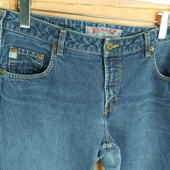 📣2/40$📣 Vintage SILVER men's jeans made in Canada Size 34 - Picture 2 of 12